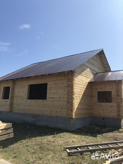 Ком-кт дома из проф бруса 8х8