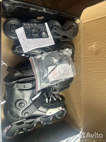 Роликовые коньки FR skates FRX 80 (black)