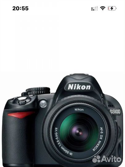 Фотоаппарат nikon d3100
