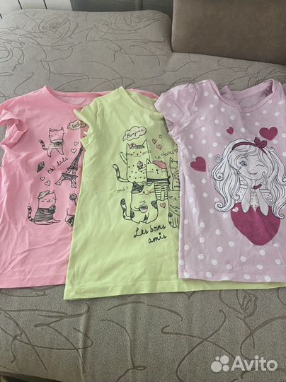 Вещи пакетом на девочку 122-128