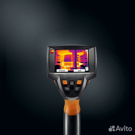 Прокат аренда профессионального тепловизора testo