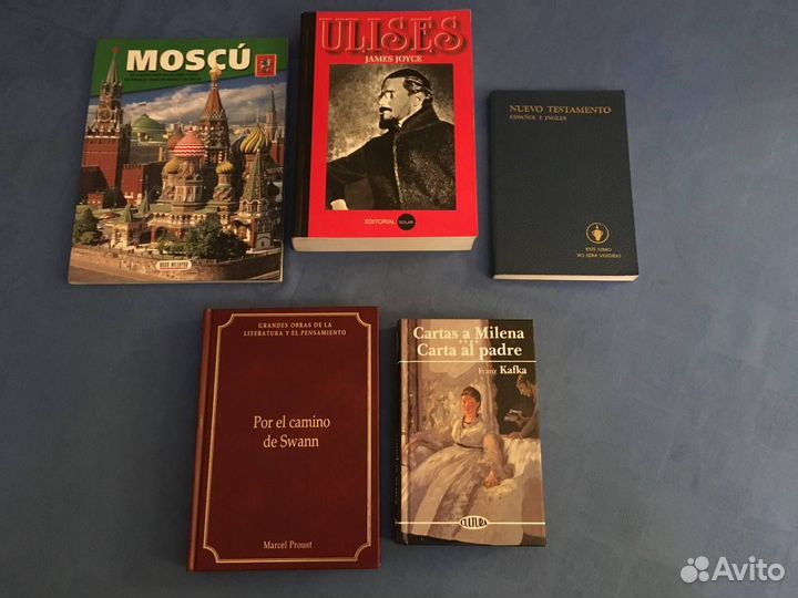 Пруст, Джойс, Кафка, Сэлинджер на испанском