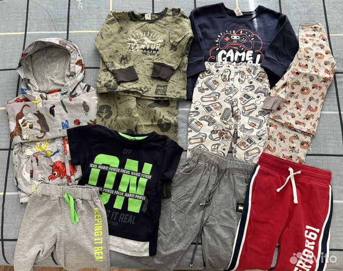 Детские вещи пакетом на мальчика размер 98 104