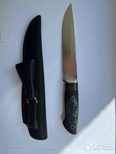 Нож охотничий ручной работы 