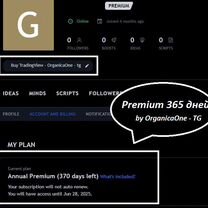 TradingView Premium / Plus 30-60-365 дней