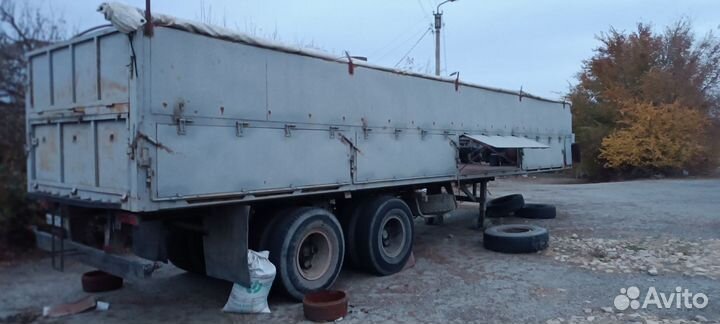 Полуприцеп бортовой МАЗ 39397, 1989