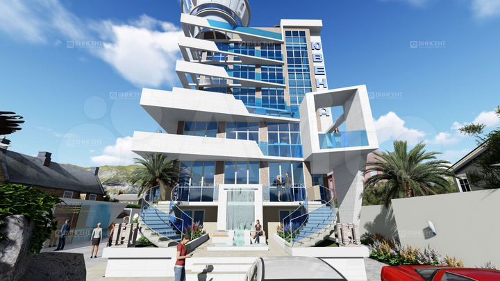 Апартаменты-студия, 27 м², 4/7 эт.