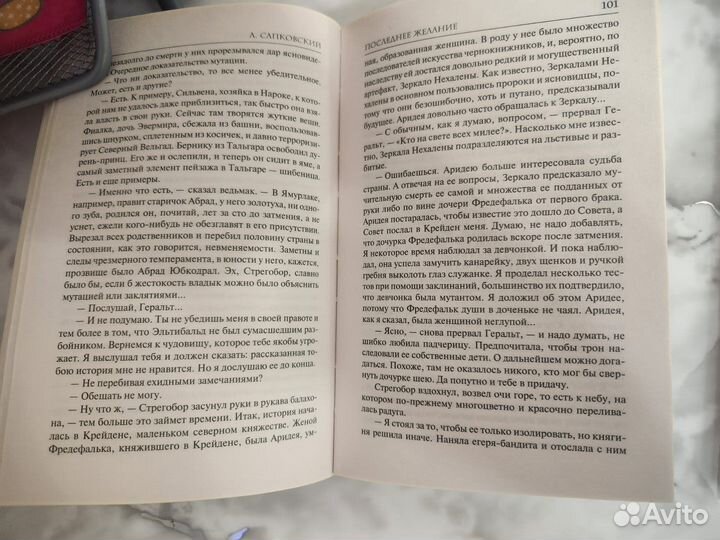 Книга Ведьмак (Сапковский А.)