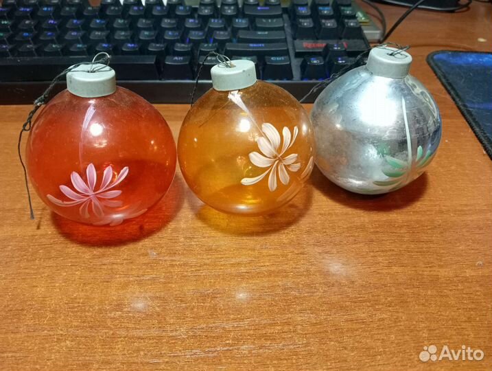 Елочные игрушки СССР