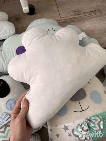 Бортики в детскую кроватку