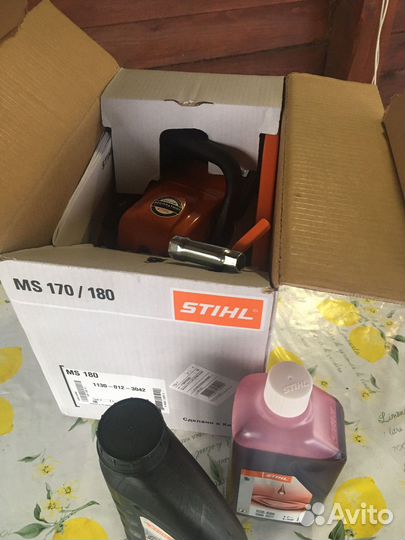 Бензопила stihl 180