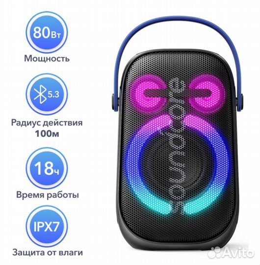 Anker rave neo 2 80вт