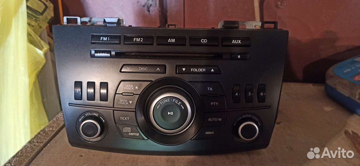 Штатная магнитола mazda 3 bl
