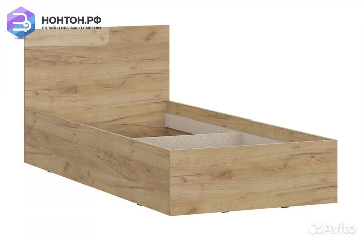 Кровать Глория 0.9 м дуб золотой