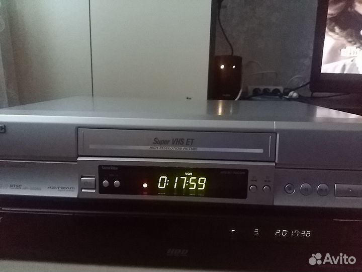 Видеомагнитофон jvc hr s 5965