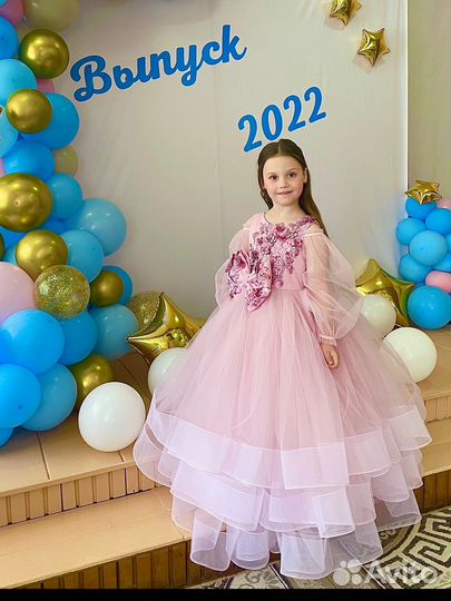 Платье нарядное на девочку 5-7 лет
