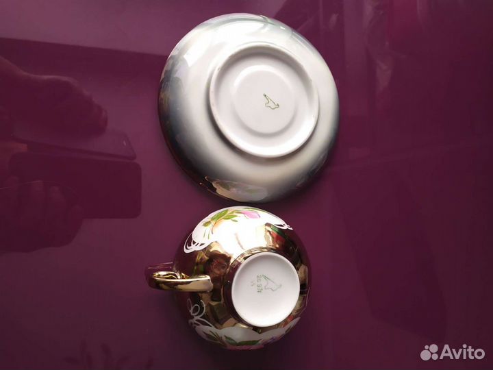 Чайная пара Дулево