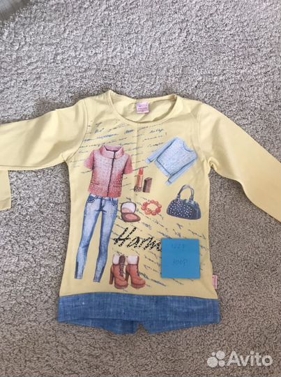 Кофта теплая для девочки