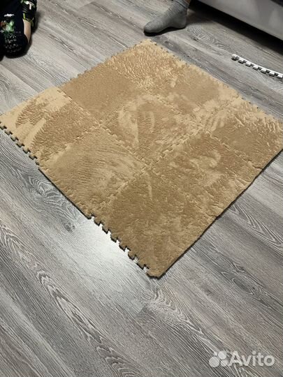 Ковер пазл с ворсом