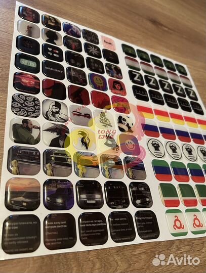 3d стикеры на телефон оптом