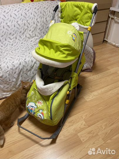 Санки коляска ника