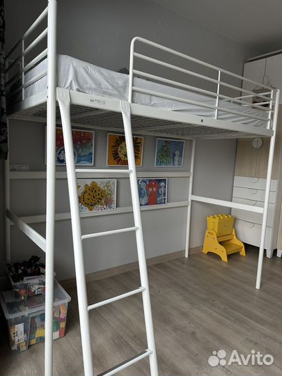 Каркас кровати-чердака IKEA Svarta