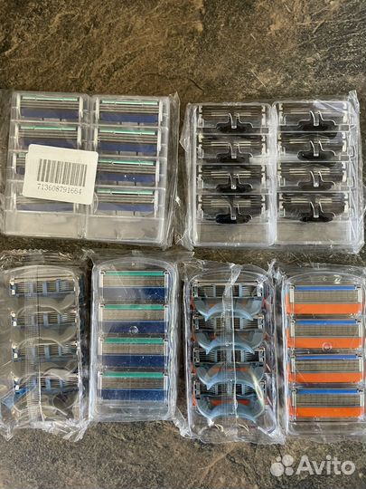 Gillette лезвия для бритья