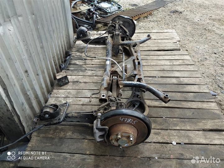 Балка задняя Ауди А3 8П тт 2 Audi TT A3 8P в сборе