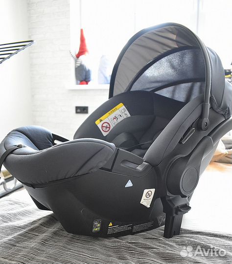 Коляска 2 в 1 happy baby и автолюлька с адаптером