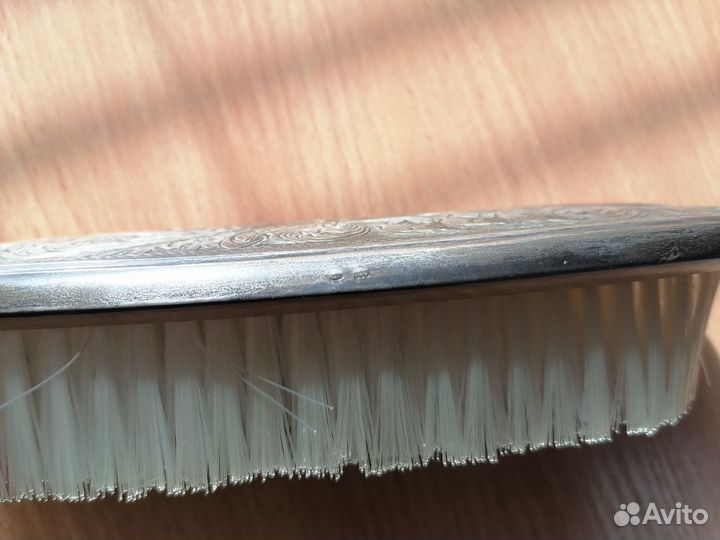 Туалетный набор серебро 4 предмета