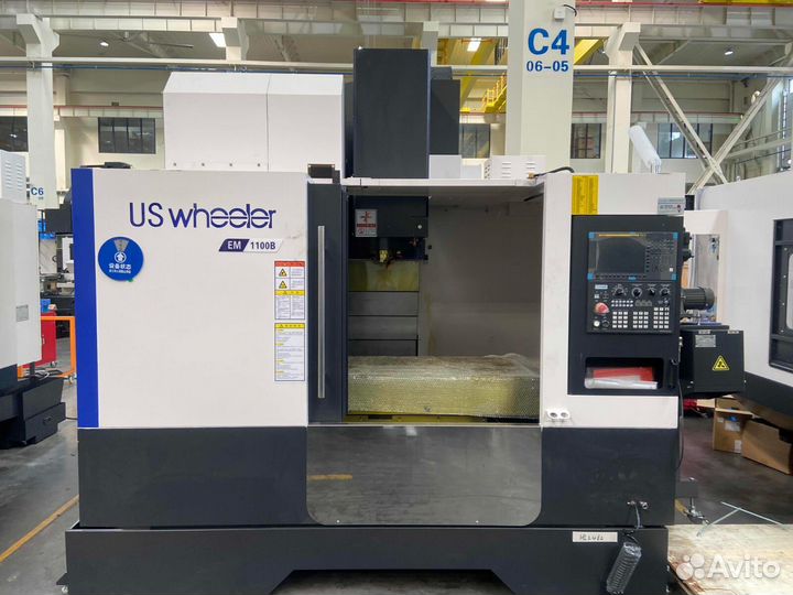 Вертикальный фрезерный станок с чпу US Wheeler EM1