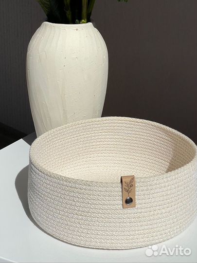 Корзина плетеная на заказ