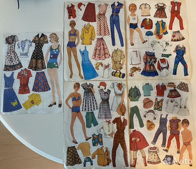 Бумажные куклы СССР