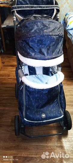 Санки коляска Ника нд8-1К