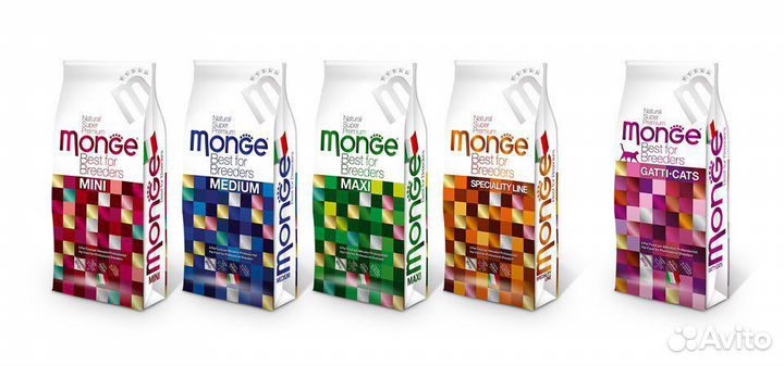 Сухой корм для собак и кошек Monge