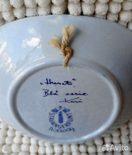 Тарелка настенная Stavangerflint Норвегия