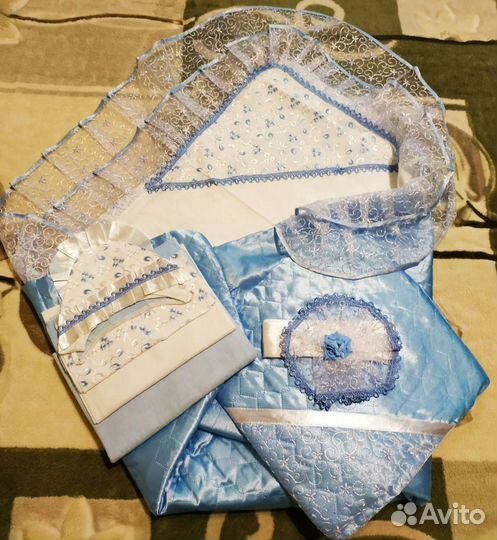 Комплект на выписку из роддома (для мальчика)