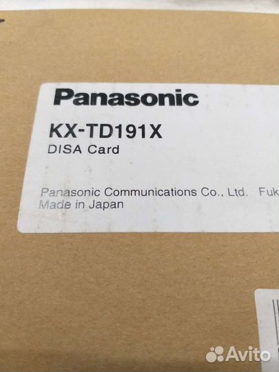 Платы атс Panasonic KX-TD
