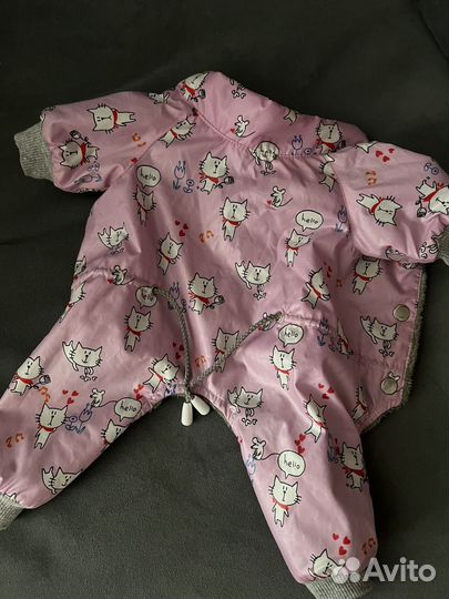 Комбинезон для маленькой собаки девочки