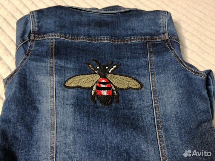 Джинсовая куртка на девочку