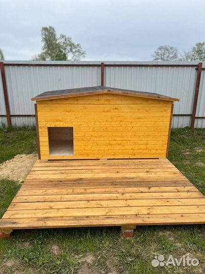 Будка для собаки утепленная
