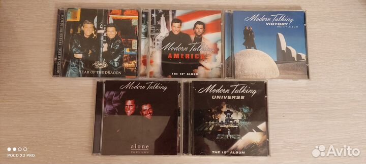 Cd диски фирменные Modern Talking