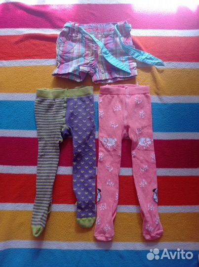 Вещи пакетом на девочку с 9 месяцев до 1'6 лет