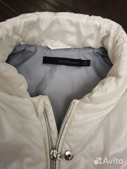 Теплый жилет для девочки