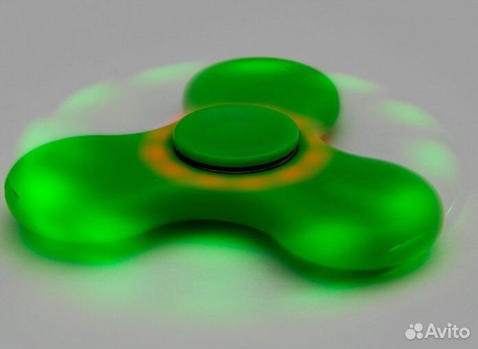 Спиннер светящийся с музыкой через bluetooth с за