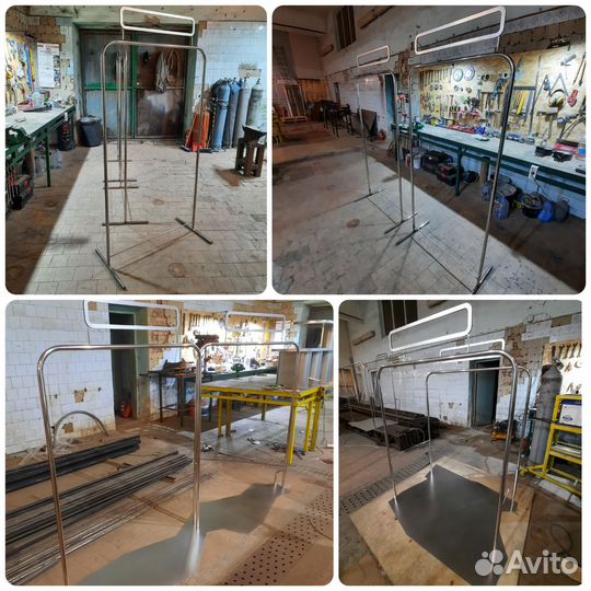 Изделия из нерж стали для торговых помещений