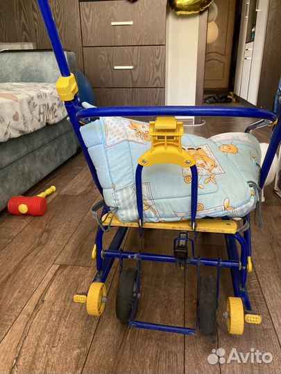 Детские санки с колесами