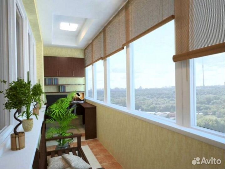 Остекление балконов и лоджий