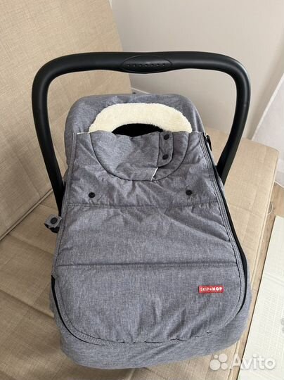 Утеплённый чехол на автолюльку