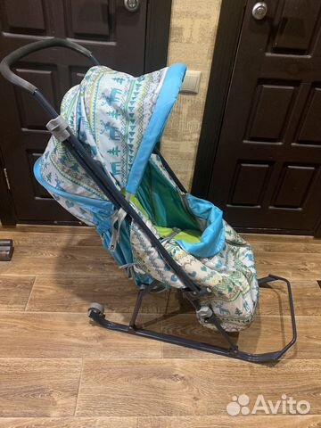 Санки коляска nika kids